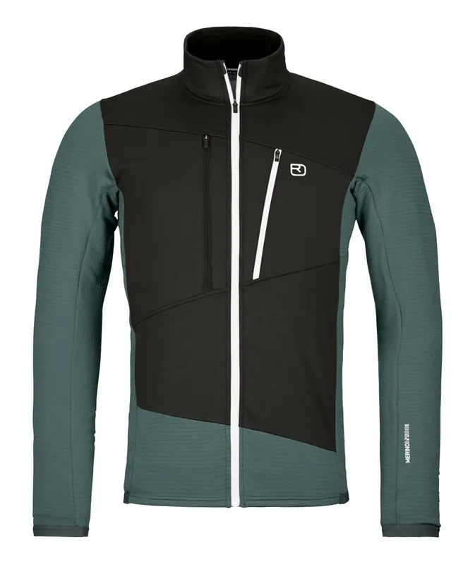 Speciální Cena Ortovox mikina Fleece Grid Men, dark artic grey