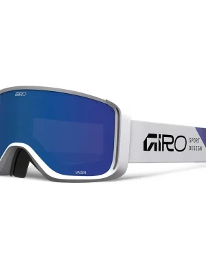 Speciální Cena Giro lyžařské brýle Sagen White Angles-Grey Cobalt/Yellow (2skla)