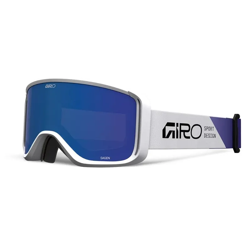 Speciální Cena Giro lyžařské brýle Sagen White Angles-Grey Cobalt/Yellow (2skla)