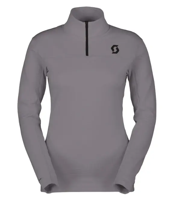 Scott mikina Pullover W‘s Defined Light, evening grey Jen Po Omezenou Doba