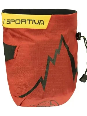 La Sportiva pytlík na magnézium Laspo Chalk Bag Red Cenově Výhodný