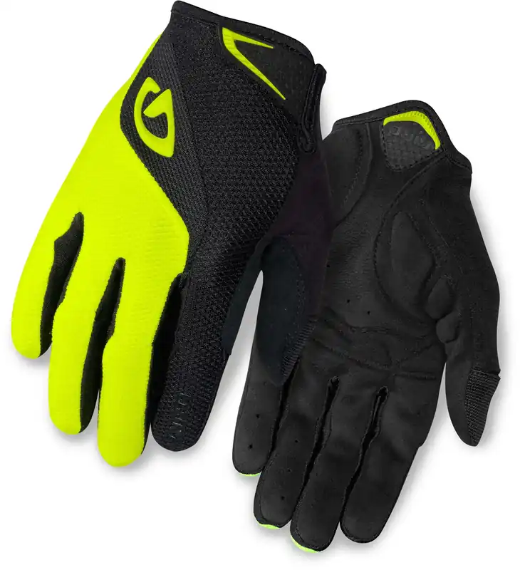 Cenový Hit Giro rukavice Bravo LF, Black/Highlight Yellow