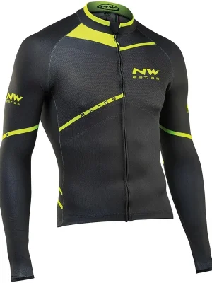 Northwave dres Blade Ls Black/Greenfluo Aktuální