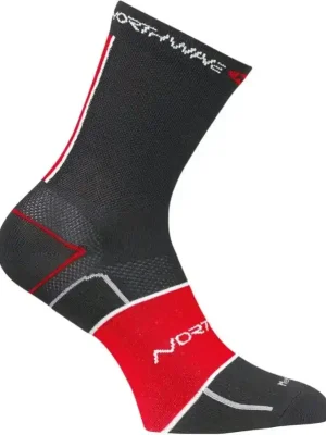 Northwave ponožky Ultralight Black/Red Dokud Zásoby Vydrží