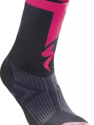 Specialized ponožky Elite Blk/Magenta Horká Nabídka