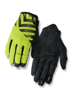 Giro rukavice DND, BLACK/LIME Sezónní Sleva