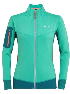 Salewa mikina Ortles Stretch Hybrid W, peacock green Levný
