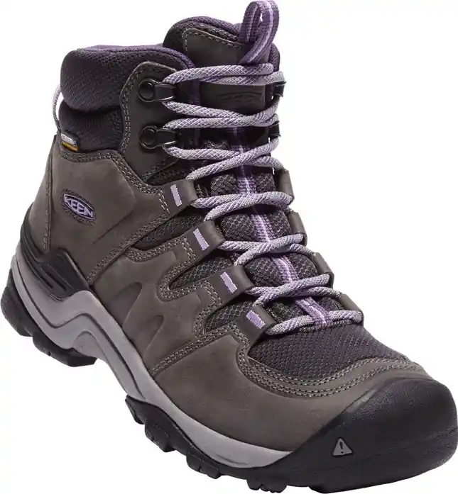 Keen boty Gypsum II mid wp W earl grey/purple Ověřený