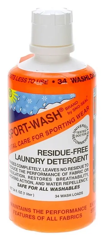 Atsko prací prostředek Sport-Wash láhev 1,0L Cenová Bomba