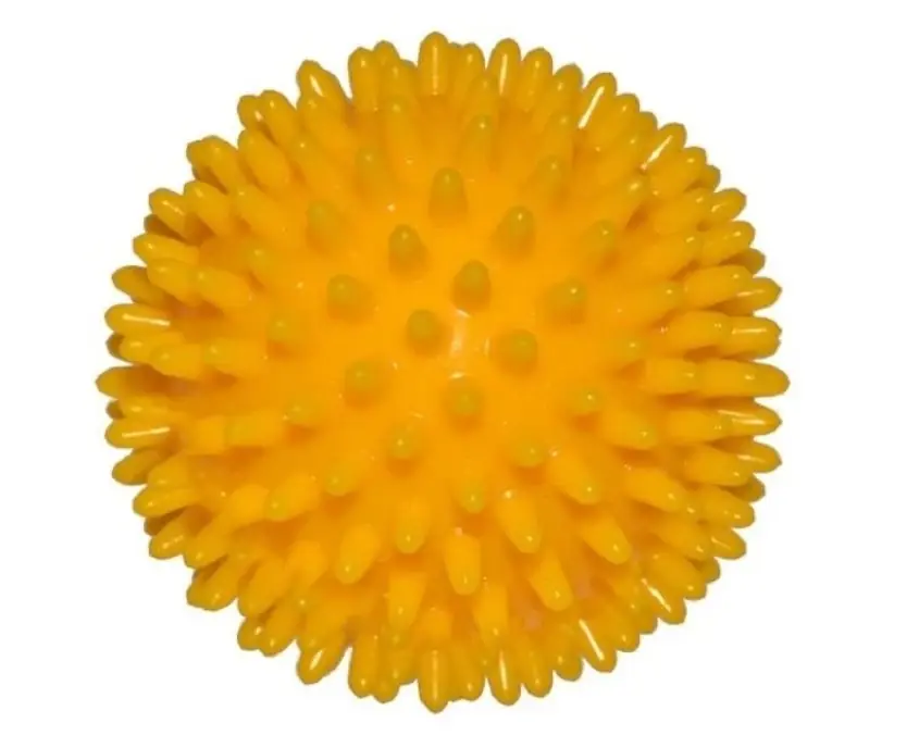 Kock masážní ježek 8cm žlutý Výhodná Nabídka