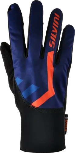 Silvini rukavice Tiber, navy/orange Aktuální