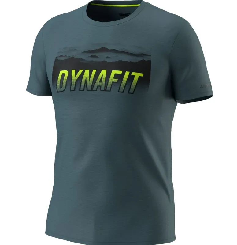 Dynafit tričko Transalper Graphic S/S Tee M, cinder Vysoce Kvalitní