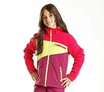 Dětská softshellová bunda ALPINE PRO Martire - raspberry - vel. 152-158 Výprodej
