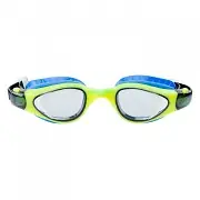 Plavecké brýle AQUAWAVE Buzzard - black/blue/yellow green/smoky Výprodej