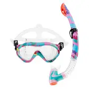 Rychlé Dodání Dětský potápěčský set AQUAWAVE Clappie JR Set - pink aquawave print
