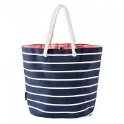 Plážová taška AQUAWAVE Marimo 20 l - navy/white Pouze Dnes