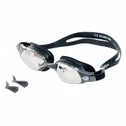 Finální Výprodej Plavecké brýle AQUAWAVE Petrel - black/black/silver mirror