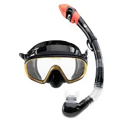 Dětský potápěčský set AQUAWAVE Teutida Set - black/gold Expresní Doručení