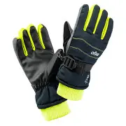 Poslední Šance Dětské rukavice BEJO Osian JRB - black/lime - vel. S/M