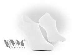 Bambusové funkční ponožky VM Bamboo UltraShort Medic 8012 bílá - set 3 párů - vel. 35-38 Nejlepší Cena