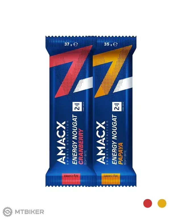 Amacx Energy Nougat Bar energetická tyčinka, 37 g Dokud Zásoby Vydrží