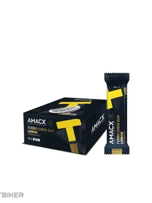 Amacx Turbo Chew Bar energetická tyčinka, 50 g, citrón Sleva