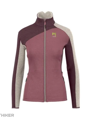 Karpos Federa Full-Zip dámská fleece, deco rose/huckle/oat Must-Have