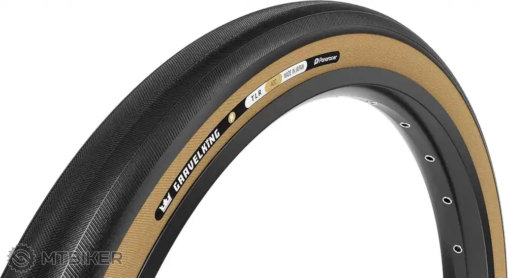 Originální Panaracer GravelKing Slick R 700x30C plášť, TLR, kevlar, hnědá/černá