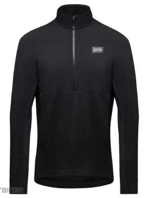 Zlevněný GOREWEAR TrailKPR Hybrid 1/2 Zip mikina, černá