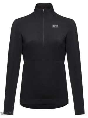 Originální GOREWEAR TrailKPR Hybrid 1/2 Zip dámská bunda, černá