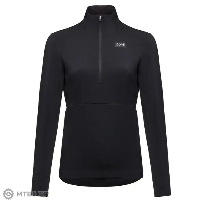 Originální GOREWEAR TrailKPR Hybrid 1/2 Zip dámská bunda, černá
