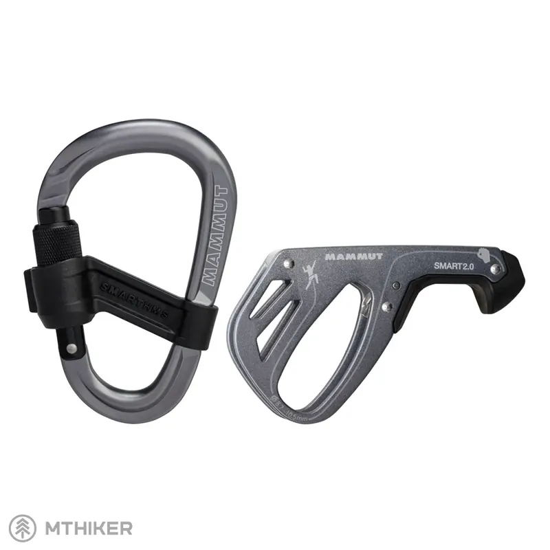 Mammut Smart 2.0 Belay Package jistící set, šedá Cenově Výhodný