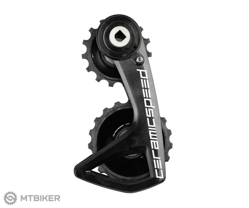 Kup Teď CeramicSpeed OSPW RS ALPHA Team Edition ramínko přehazovačky pro SRAM Red/Force AXS, černá/bílá