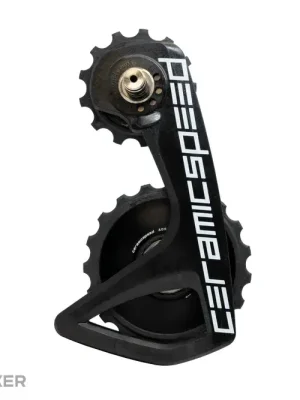 Rychlé Dodání CeramicSpeed OSPW RS ALPHA Team Edition ramínko přehazovačky pro Shimano 9250/8150, černá/bílá