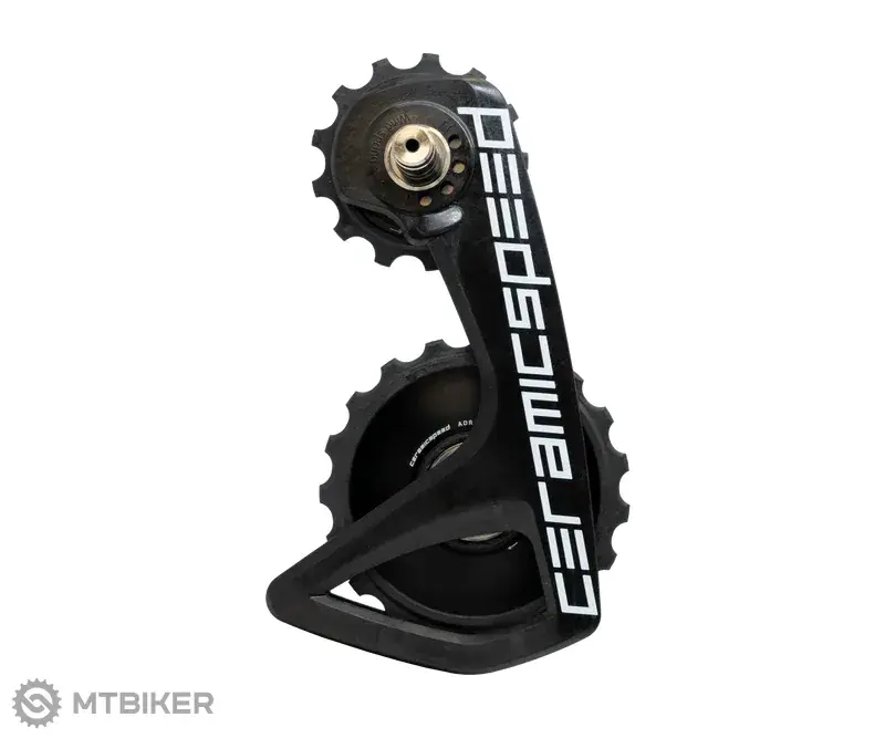 Rychlé Dodání CeramicSpeed OSPW RS ALPHA Team Edition ramínko přehazovačky pro Shimano 9250/8150, černá/bílá