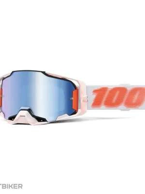 100% ARMEGA brýle, tubular/zrcadlově modrá skla Horká Nabídka