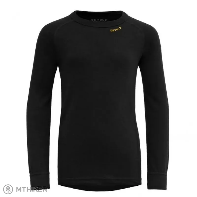 Ihned K Objednání Devold DUO ACTIVE MERINO dětské tričko, černá