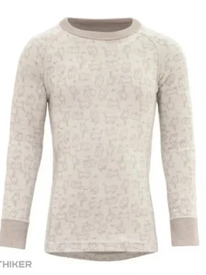 Devold Duo Active Merino dětské tričko, raw white Značkový