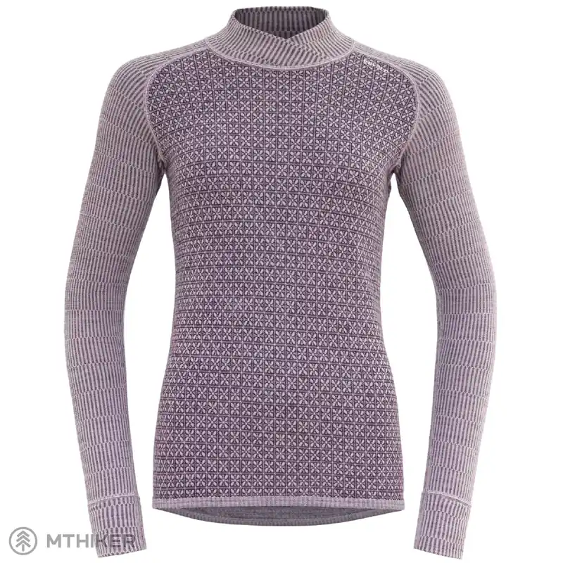 Cenová Bomba Devold Kvitegga Merino 230 dámské tričko, orchid