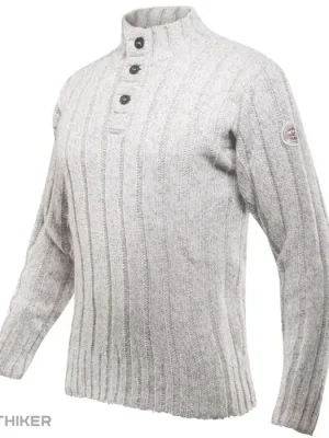 Odeslání Ihned Devold Nansen Wool Button svetr, grey melange