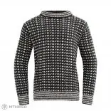 Ověřený Devold Original Islender Wool svetr, anthracite/offwhite