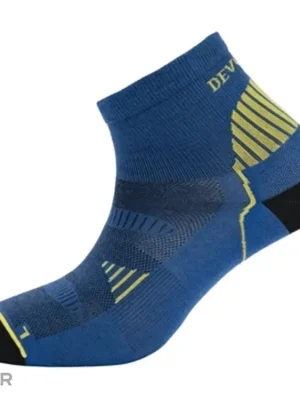 Devold Running Merino Ankle ponožky, modrá Poslední Šance
