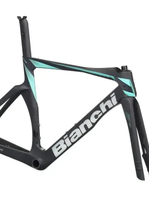 Bianchi Oltre RC Frame Kit rámová sada, tmavě šedá/celeste Top Prodej