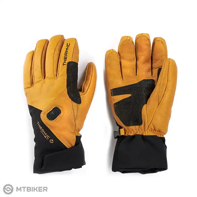 Therm-ic Freeride Ultra Heat rukavice, black/light brown Akce