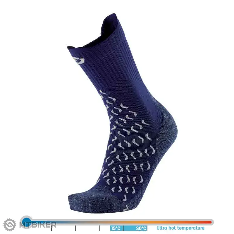 Speciální Cena Therm-ic Outdoor UltraCool vysoké ponožky, modrá/bílá
