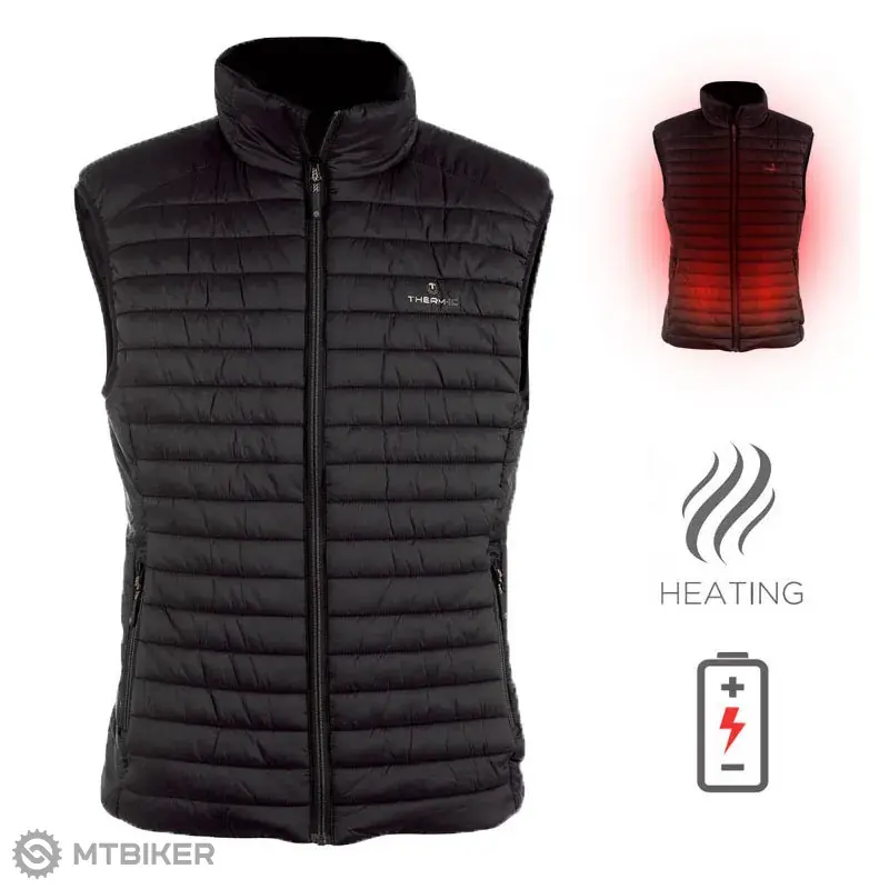 Therm-ic PowerVest Heat Boost pánská vesta, černá Aktuální