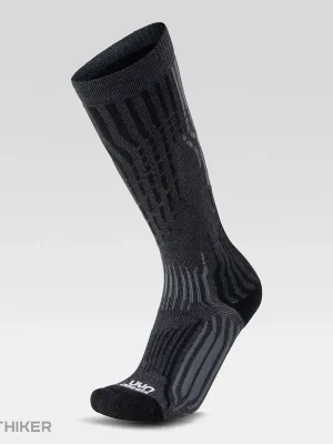 Autentický UYN SKI CASHMERE ponožky, grey rock/black