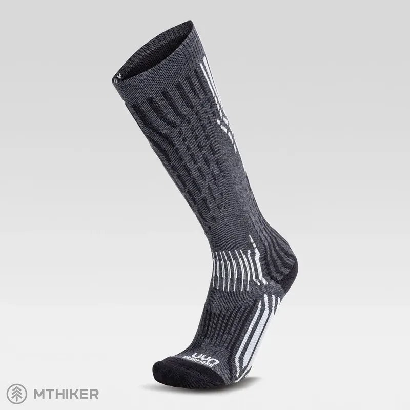 UYN SKI CASHMERE dámské ponožky, grey stone/pearl Nejlepší Volba