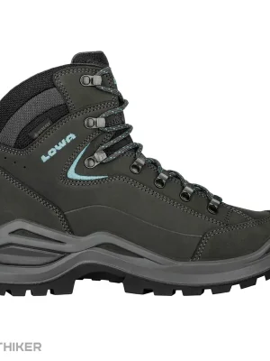 LOWA Renegade Evo GTX Mid dámské boty, asphalt/turquoise Cenový Hit