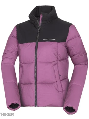 Northfinder MINDI dámská bunda, grape/black Nová Kolekce